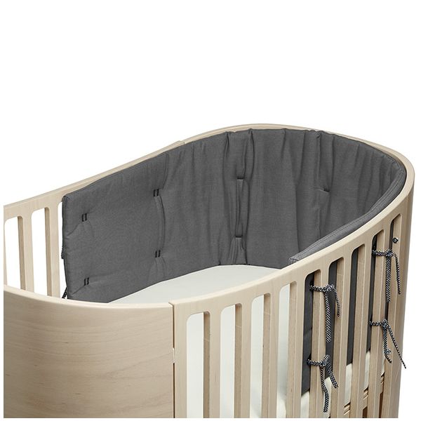 Tour de lit pour lit bébé Classic - Gris