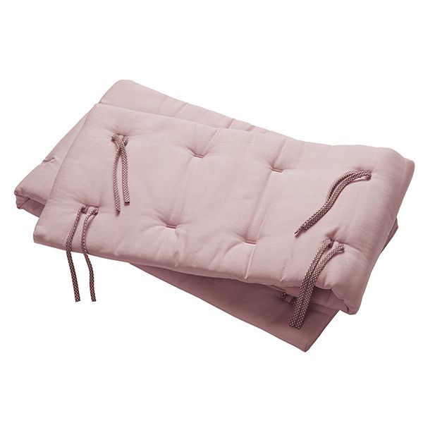 Bumper for Linea & Luna Cot - Dusty Rose
