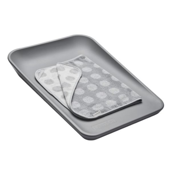 Topper pour matelas à langer - Gris