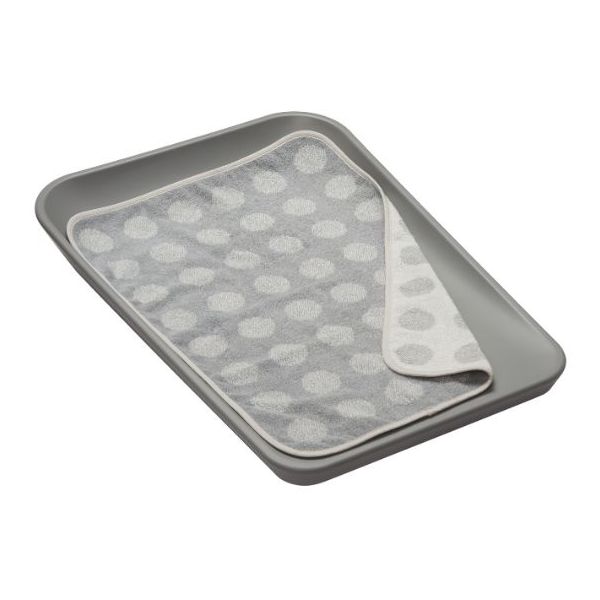 Topper pour matelas à langer - Gris