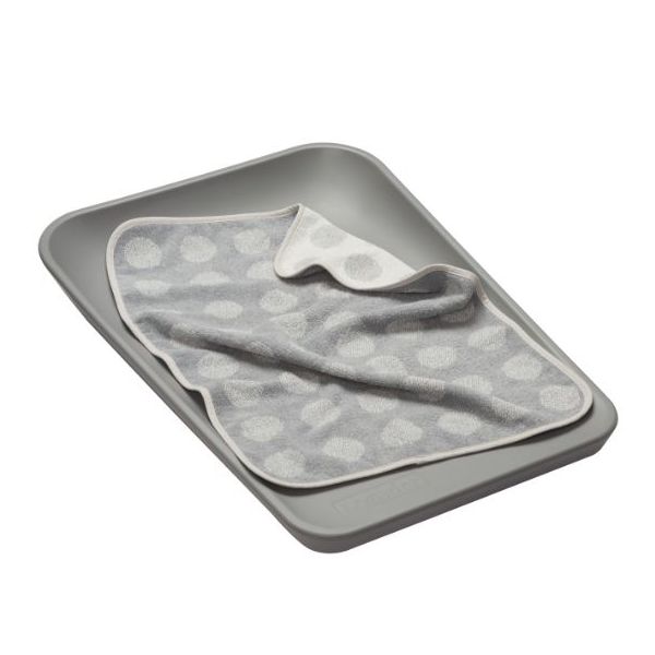Topper pour matelas à langer - Gris