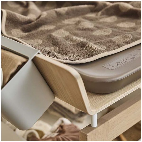 Topper pour matelas à langer - Mocca