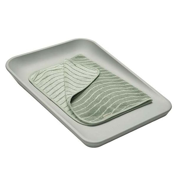 Topper Woodland pour matelas à langer - Vert Sauge