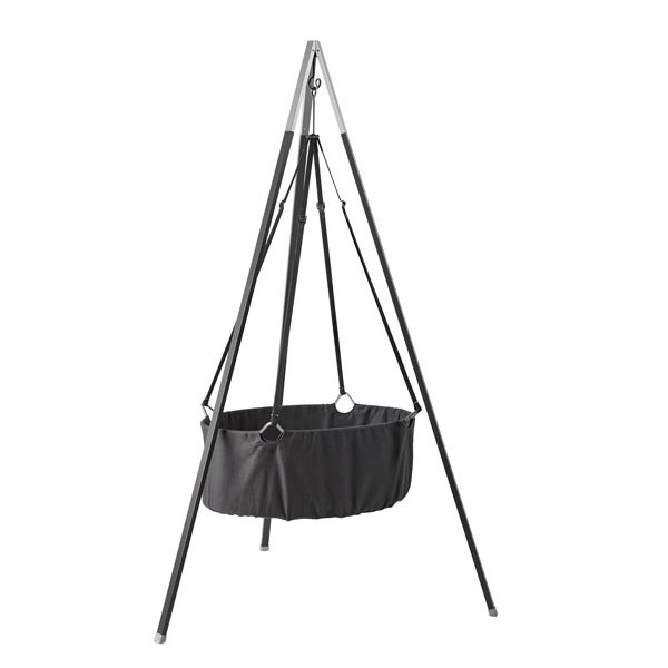 Berceau Classic avec matelas et crochet - Gris