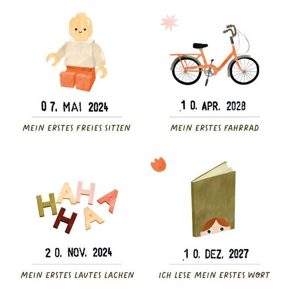 Affiche Mes premières fois - Léa le Pivert - Allemand