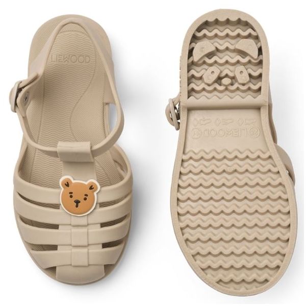 Sandales Bre avec ornements - Ours Sable