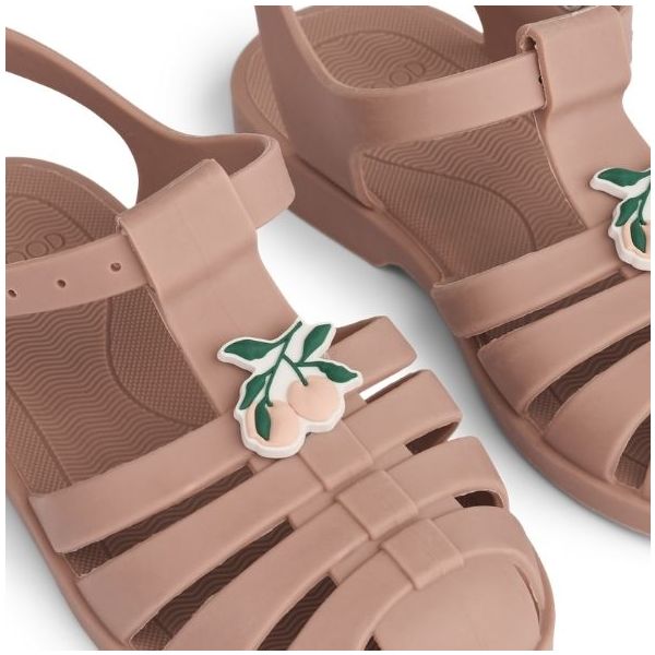 Sandales Bre avec ornements - Pêches Rose