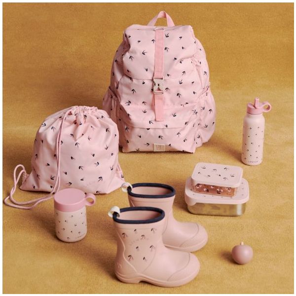 Danella Kids Gym Bag - Cherry Heart