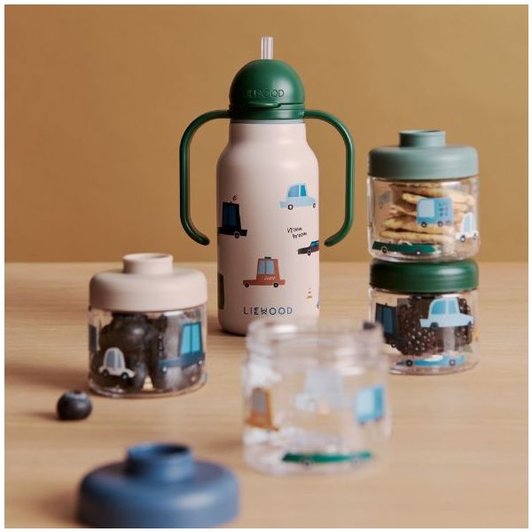 Set de 4 boîtes multiportions Dominique - Voitures