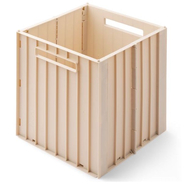 Boîte de rangement Elijah avec couvercle - Sable