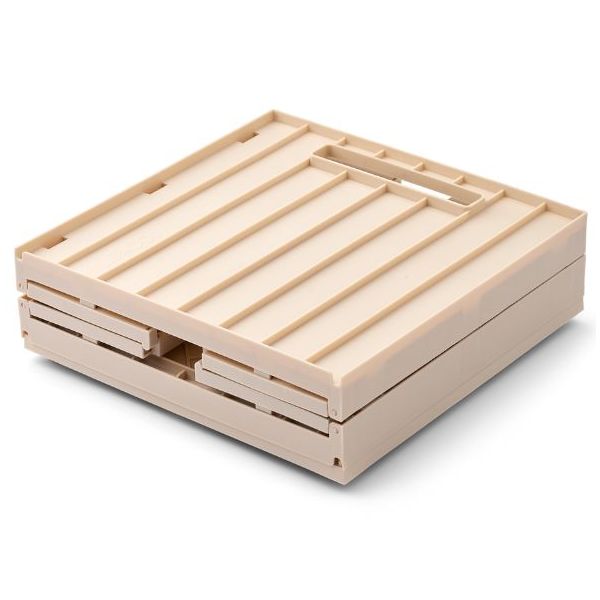 Boîte de rangement Elijah avec couvercle - Sable