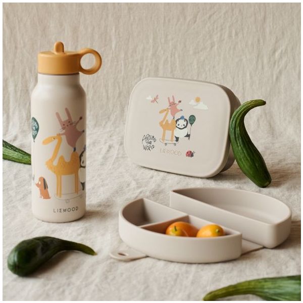 Gourde en métal Falk - Around the World