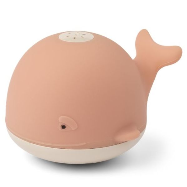 Jouet de bain arroseur Galen - Baleine Rose