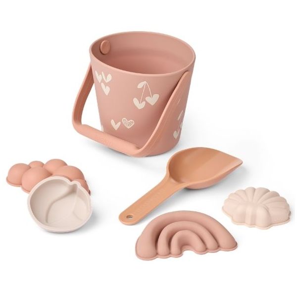 Jeux de plage en silicone Gilma - Petits Cœurs