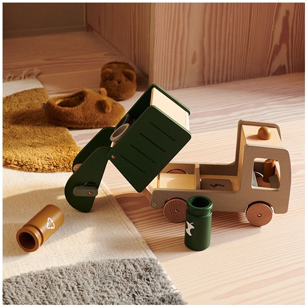 Camion de recyclage Irina - Vert