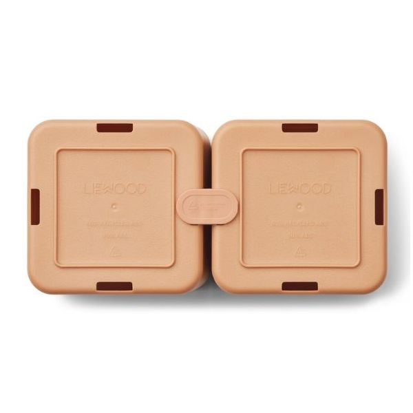Set de 2 boîtes de rangement Jamal - S - Rose
