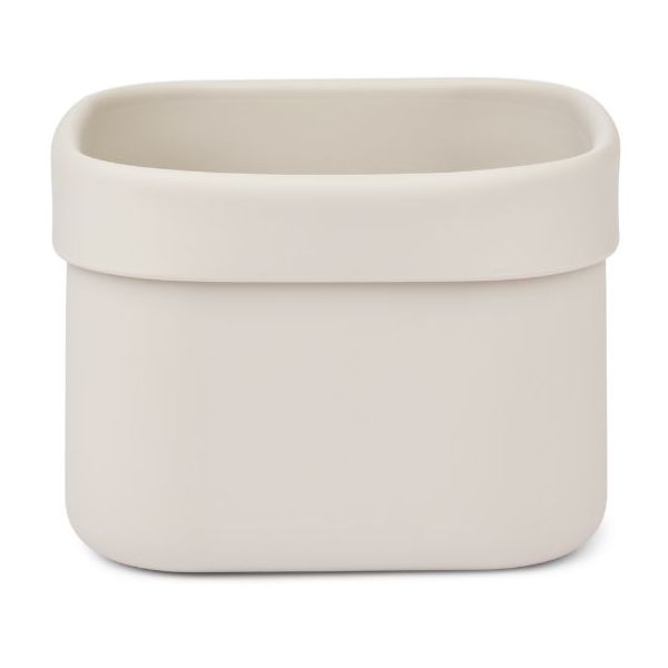 Panier organisateur pour salle de bain en silicone Joachim - Sable