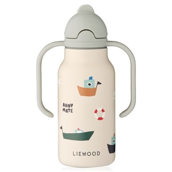 Kimmie Water Bottle with Handles - Sailing
