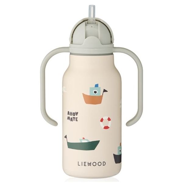 Kimmie Water Bottle with Handles - Sailing