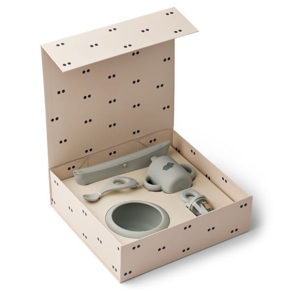 Mileah Meal Set - Dove Blue