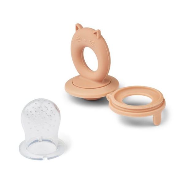 Set de 2 tétines grignoteuses Miranda - Rose / Apple Blossom