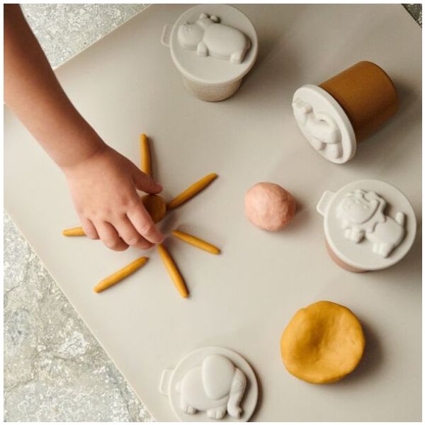 Set de 6 pâtes à modeler Rollie - Mix Yellow Mellow