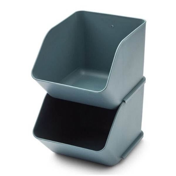 Set de 2 organiseurs de bureau Rosemary - S - Bleu