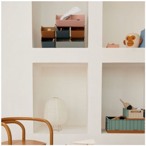 Set de 2 organiseurs de bureau Rosemary - S - Bleu