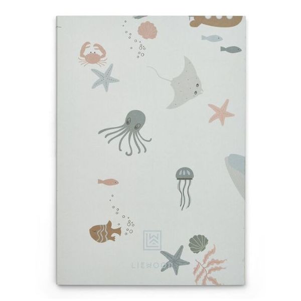 Set de 3 carnets Sidney - Animaux marins