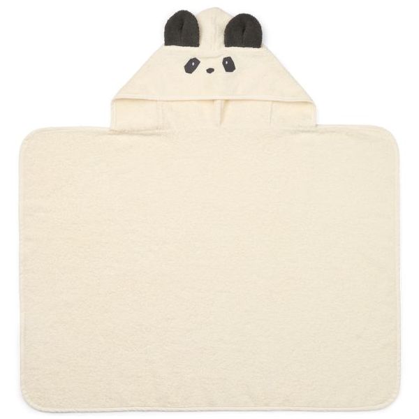 Vilas Baby Hooded Towel - Panda Cream