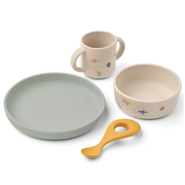 Set de vaisselle silicone Vivi - Flying
