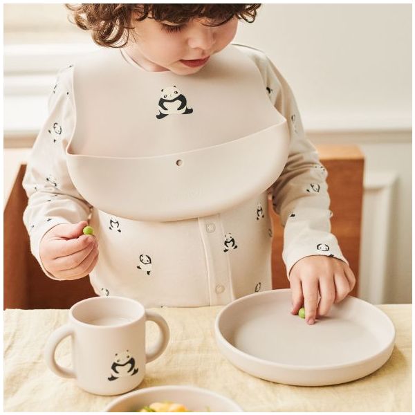 Vivi Silicone Dish Set - Panda