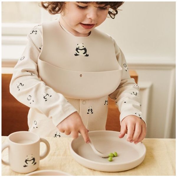 Vivi Silicone Dish Set - Panda