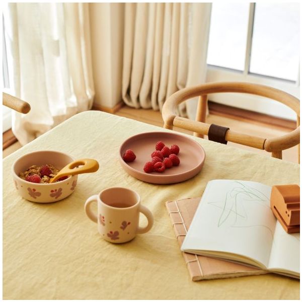 Vivi Silicone Dish Set - Butterfly