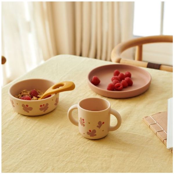 Vivi Silicone Dish Set - Butterfly