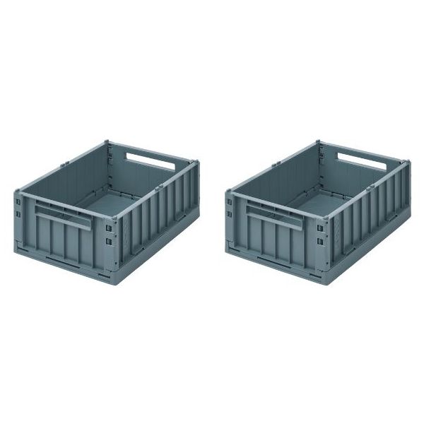 Lot de 2 boîtes Weston - Bleu - M