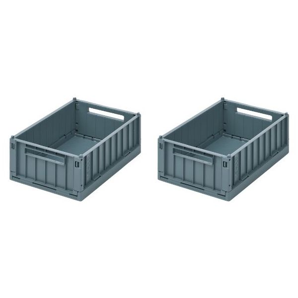 Lot de 2 boîtes Weston - Bleu - S
