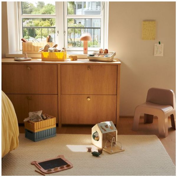 2-Pack Weston Storage Box - Lemon Yellow - S