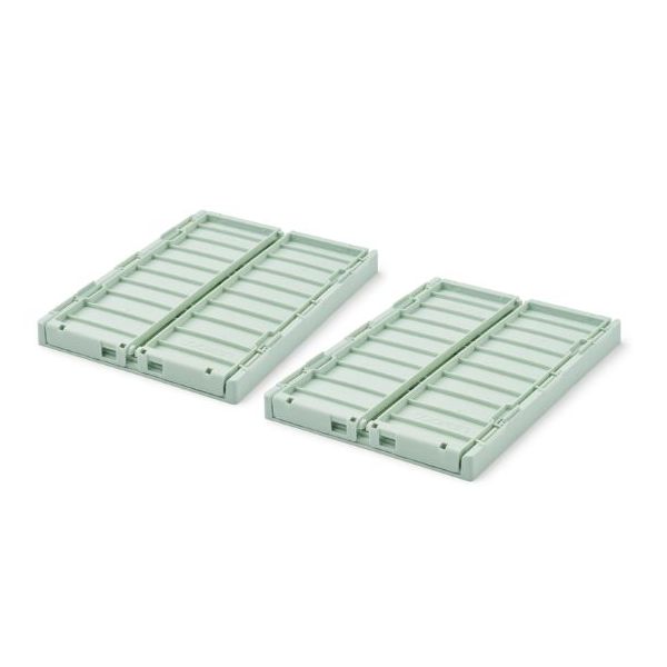 2-Pack Weston Storage Box - Light Peppermint - S