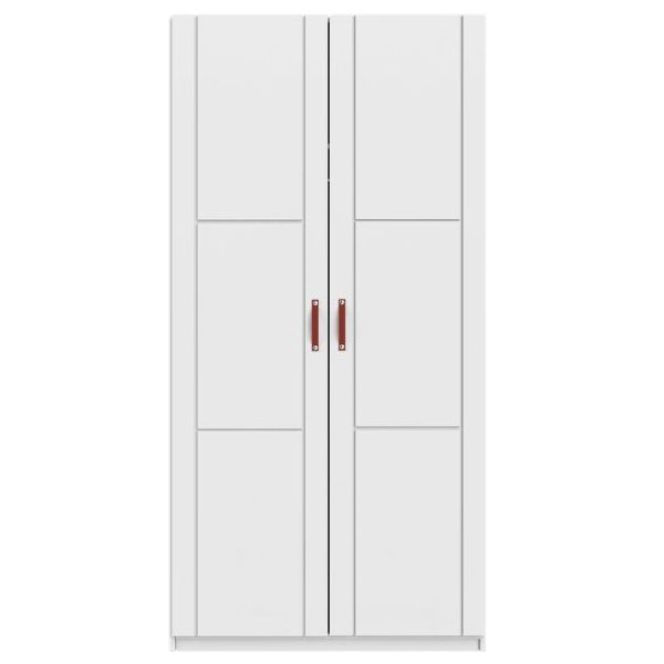 Armoire 100 cm - 2 portes - 1 tringle & 1 étagère