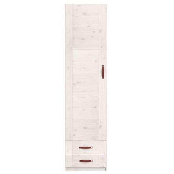 Armoire 50 cm - 1 porte & 2 tiroirs