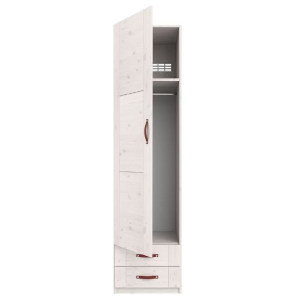 Armoire 50 cm - 1 porte & 2 tiroirs