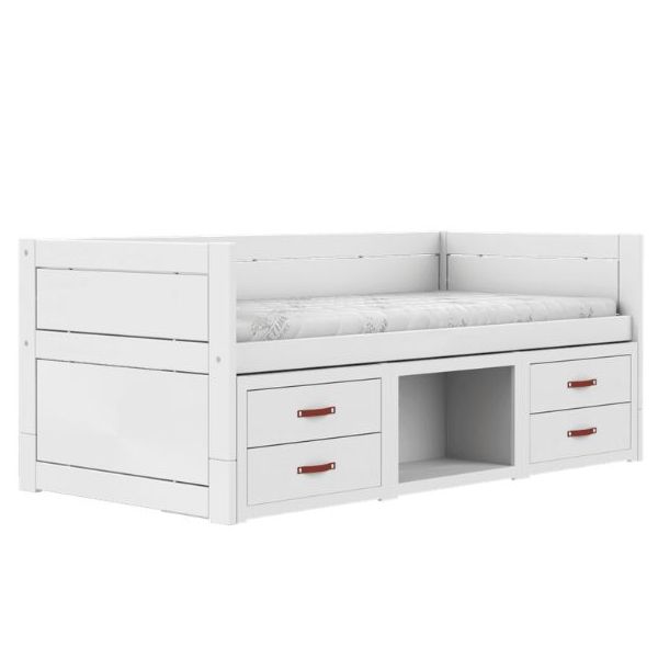 Lit banquette Original avec rangements 90 x 200 cm
