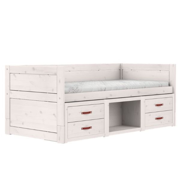 Lit banquette Original avec rangements 90 x 200 cm