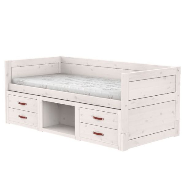 Lit banquette Original avec rangements 90 x 200 cm