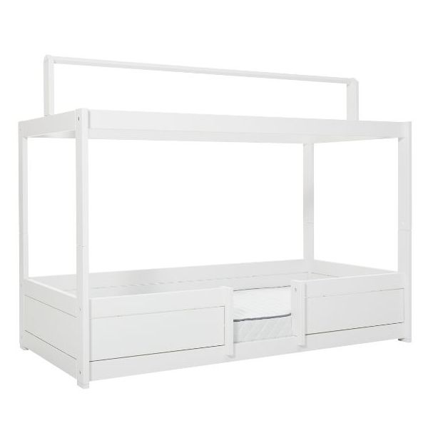 Lit avec construction pour toit textile 4 en 1