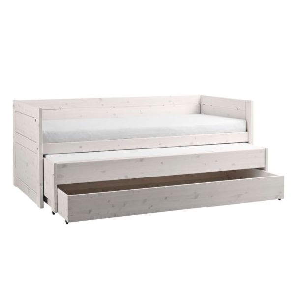 Lit Gigogne avec tiroir-lit et tiroir de rangement