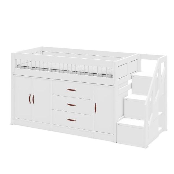 Lit mi-hauteur - All-in-one