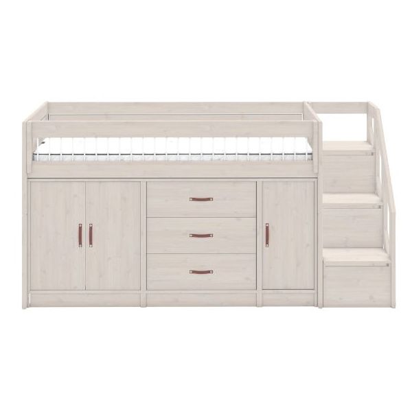 Lit mi-hauteur - All-in-one