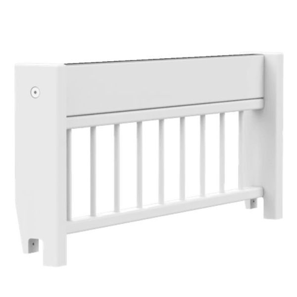 Petite barrière de sécurité à barreaux Breeze - 80 cm - Blanc